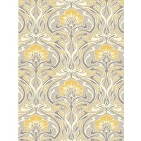 Crown Archives Flora Nouveau papier peint Jaune