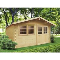 Abri De Jardin En Bois Niort 418x298cm