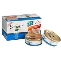 Boîtes Pâtée Au Thon En Bouillon Pour Chat - Schesir - 6x50g
