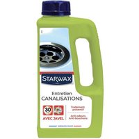 Pack de 2 - Starwax - Entretien Canalisations Javel 1L