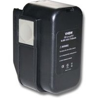 Batterie vhbw 2100mAh pour outils AEG 2000, Battery Light PL Option, BEST 9.6X, 9.6X Super, BL Multi-volt-lamp, BS2E 9.6T, P9.6, Atlas Copco PCS6T.