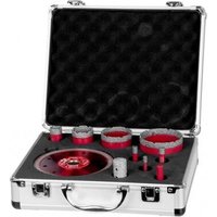 Couronnes diamantées, M14, jeu de 10 pièces, 6-8-10-20-35-50-68 mm, disque, Strend Pro Premium