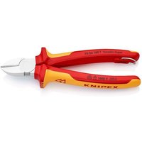 Knipex Pince coupante de côté isolées par gaines bi-matière, certifiées VDE 180 mm - 70 06 180 T