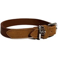 Rosewood Collier En Cuir De Luxe Au Toucher Doux Pour Chien Rouge 21-31 Cm