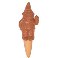 Arrosage automatique goutte à goutte en forme de gnome original pour les pots de fleurs. Couleur : Marron. Capacité : 100 millilitre