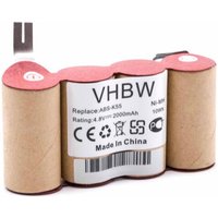 vhbw NiMH batterie 2000mAh (4.8V) pour balai électrique Home Cleaner robots domestiques Kärcher K50, K85