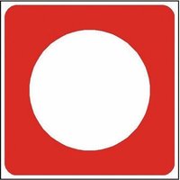 Panneau d'accessibilité pompiers - prévention incendie - souple adhésif NOVAP
