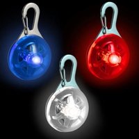 3 Pendentifs Led Lumineux Clignotant Nuit Sécurité Visibilité Pour Chien , Running, Jogging, Marcheurs, Cyclistes, Vêtement , Sacs À Dos , Cartable