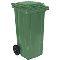 Bac roulant 2 roues premium 120l- lot de 10