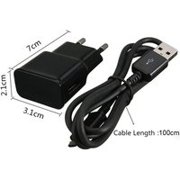 Micro Câble Adaptateur Usb Chargeur Eu Plug Pour Samsung Galaxy S3 S4 S6 Bk Câble Data 1182