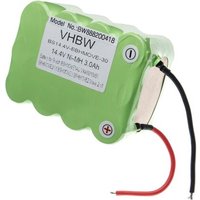 vhbw Batterie compatible avec Bosch Move BBHMOVE3N/01 aspirateur (3000mAh, 14,4V, NiMH)
