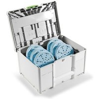 Set d'abrasif SYS-STF D150 GR-Set GRANAT en Systainer³ - FESTOOL - 578192