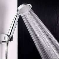 Pommeau De Douche Haute Pression En Acier Inoxydable, Pressurisation ? Main D¿¿tachable ?conomie D'Eau, Bain ? Main De Haute Qualit¿¿ 1 Pi¿¿ce