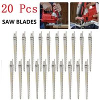 Lames De Scie Alternatives R644D Pour Bo Sch De Walt, Ma Kita Pour Bois, Contreplaqu¿¿, Stratifi¿¿, Outil De Coupe De Plastique, 150Mm, 20 Pi¿¿ces