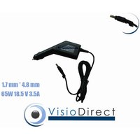 Adaptateur Alimentation Chargeur Voiture Sur Prise Allume Cigare Pour Ordinateur Portable Hp Compaq Pavilion Dv2038 - Visiodirect -