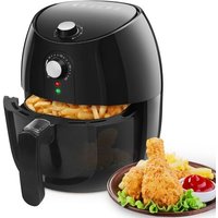 Aigostar Hayden - Friteuse électrique sans huile¿ friteuse à air chaude¿ 1500W¿ format familial 3¿5 L¿ panier de friture anti-adhérant¿ fonction
