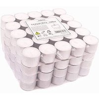 Pajoma Lot de 100 bougies chauffe-plat non parfumées, durée de combustion : 8 heures Bougie chauffe-plat Gastro