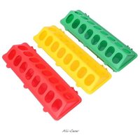 Capsule En Plastique Volaille Terrain Amenage Poulet Volaille Mangeoire Poulet Outil Agricole Faisan Seau D'alimentation Chiches De Qualite