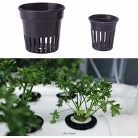 10 Pieces/Ensemble En Plastique Pot Paniers Aquarium Aquatique Eau Fleur Plante Herbe Cultiver Plantation Decoration S/L Taille Pour Aquarium