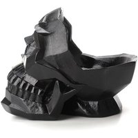 Vintage 3d Decoration De La Maison Artisanat Crane En Forme De Support Pour Telephone Bureau Figurines Miniatures Resine Bureau Geometrique Ornements