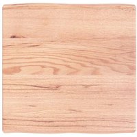 Vidaxl Dessus De Table Bois Massif Traité Bordure Assortie