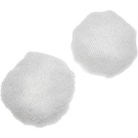 vhbw set de lingettes (2-lingettes) compatible avec Kärcher SC 4 Premium Iron Kit, SC 5, SC 5 EasyFix Premium balai vapeur, serpillière, brosse ronde