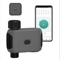 Programmateur Arrosage WiFi pour Arrosage Plante Vacances, Programmateur Kits D'arrosage Connecté Automatique avce 20 Achémas D'arrosage avce Délai