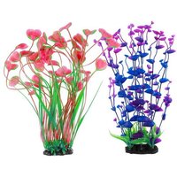 2 Pièces Artificielle Sous-Marine Plante Aquarium Décoration Aquarium Ornement En Plastique Sous-Marine Eau Herbe Plante Paysage Décor
