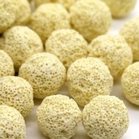 Sac En Filet Pour Les Médias Boule De Céramique Jaune De 10 Pièces Filtre Bio Poreux Filtre D'aquarium Biologique Matériel Amortissant Les Bactéries
