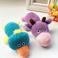Poupée En Pet Chien Maïs Velours Jouet À Mâcher Grinçant Résoudre L'ennui Développer L'intelligence Moules En Pet Jouet Molar