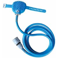 Xm Outil De Bain Pour Animaux De Compagnie Masseur Confortable Outil De Douche Nettoyage Lavage Pulvérisateurs De Bain Brosse Pour Chien Fournitures