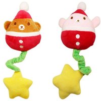 Bon66 Jouets D'animaux De Compagnie Amusants Poupée Mignonne Avec Étoile Jouet En Peluche Jouet Sonore De Chien Jouets À Mâcher Fournitures Pour
