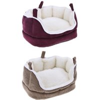 Xm Canapé Pour Animal Et Lit D'hiver Lit Chaud Maison Lavable Hamster Écureuil Lapin Nid D'animaux