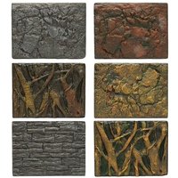 Xm 6 Types 60x45x3cm 3d Mousse Roche Reptile Pierre Aquarium Fond Toile De Fond Poisson Réservoir Conseil Décor En Gros Pu Cuir Mousse