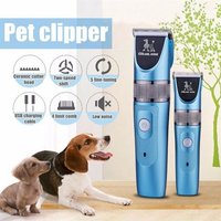 Xm Tondeuse Électrique Pour Cheveux De Chien Tondeuse À Poils Usb Pour Animaux Domestiques Rechargeable Détacheur De Cheveux De Chat À Faible Bruit