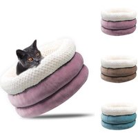 Xm Lit Nid Pour Animal Domestique En Peluche 1 Pièce Nouveau Nid De Chien De Chat Chiot Doux Et Chaud Pour Maison Ronde Lit Tapis Tapis D'hiver