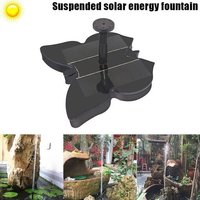 Xui Pompe À Eau Solaire De 7v Cc Arroseur En Forme De Papillon, Fontaine De Jardin, Piscine, Décor De Paysage, J2y