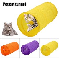 Xui Jouet De Jeu Repliable En Polyester Tunnel De Chats, Pour Cacher, Confiance Au Repos, Rehausseur De Santé, J2y