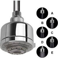 Pommeau de douche ¿¿ haute pression, 7 mod¿¿les, pommeau de douche ¿¿ effet pluie, pressuris¿¿, rotatif ¿¿ 360 ¡ã, livraison directe