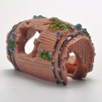 Xue Aquarium Aménagement Paysager Non Toxique Simulé Sous-Marin Aquarium Décoration Maison Durable Vintage Résine Pratique Vin