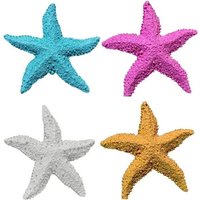 Pratique 8 Pièces Décoration Méditerranéenne Style Résine Étoile De Mer Marine Maison Aquarium Décoration Mini Étoile De Mer
