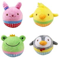 Fuuny-Jouets Pour Chiens Pour Animaux De Compagnie Chiot Mâcher Grincer Son Peluche Fruits Légumes Et Bouteille D'alimentation Jouet Pour Chien