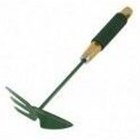 Houe/fourche jardin Papillon manche en mousse