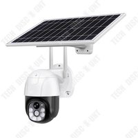 TD Camera Surveillance WiFi 2.5pouces énergie solaire Haute définition camera surveillance exterieure sans fil Caméra vision nocturn