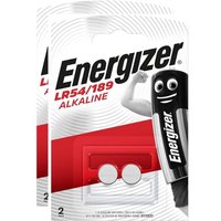 Energizer Lot de 2 Blisters de 2 piles calculatrice/photo 189 LR54