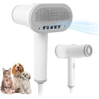 Séchoir Pour Chien Brosse Et Séchoir 2-En-1 Sèche Poils Pour Chien Sèche Poils Pour Chat Sèche Cheveux Pour Animaux Souffleur Pour Chiens Et Chats De
