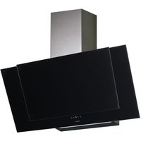 "CATA Hotte décorative inclinée VALTO 600 XGBK A+ 60cm noire"