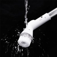 Brosse de Sol à Long Manche pour Nettoyer les Carreaux de CéRamique, L'Espace, les Appareils de Salle de Bain, les Brosses, les Brosses de Nettoyage