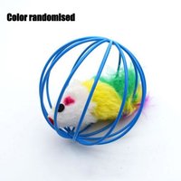 Jouets Pour Chat Rat En Cage De Fil Peluche Souris Balle Jouet Chat Patte Souris Chats Drôles Jouets Intéressants Jouets Pratiques