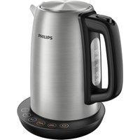 "Philips Avance Collection HD9359 - Bouilloire - 1.7 litres - 2.2 kWatt - métal/métal brossé noir"